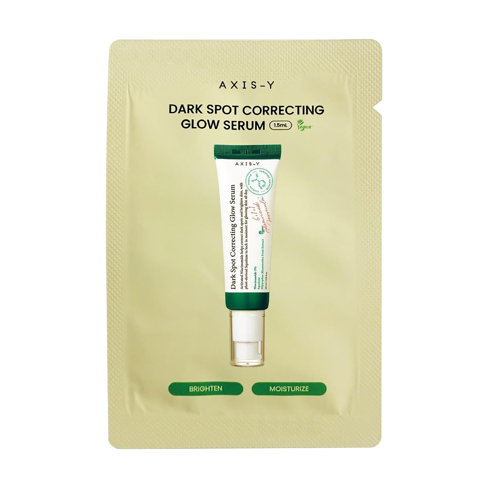 Сироватка для обличчя Axis-Y Dark Spot Correcting Glow Serum, 1.5 мл (пробник)